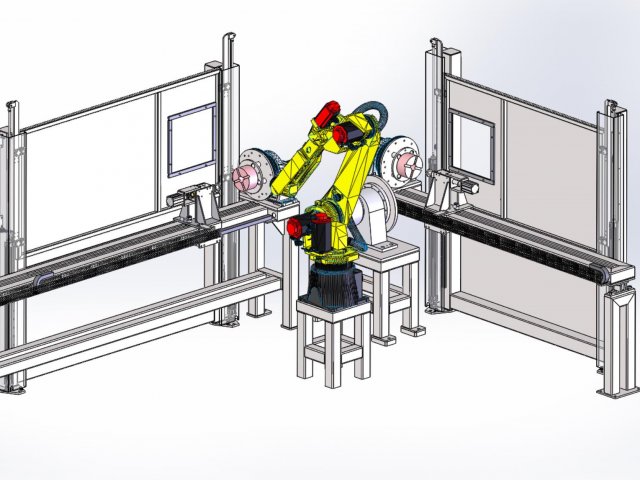 Robotické pracoviště - návrh