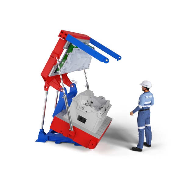 Hydraulické nosiče forem